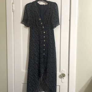 SIZE SMALL NAVY HIGH LOW DRESS